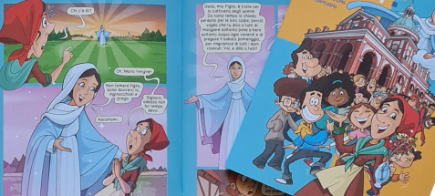 Santuario, un fumetto racconta la storia dell’Apparizione di Caravaggio