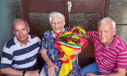 Si è spenta a 102 anni la decana di Bariano, Emma Belloli