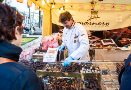 La fiera più dolce torna sul Sentierone, dal 22 gennaio c’è la “Festa del cioccolato”