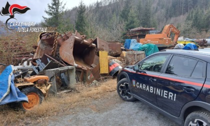 Trasformano un ex sito minerario in una discarica: sfrattati gli abusivi