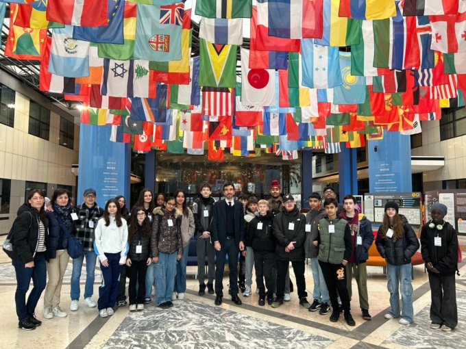 Gli studenti dell’Istituto comprensivo Fermi in visita alla sede della Fao a Roma