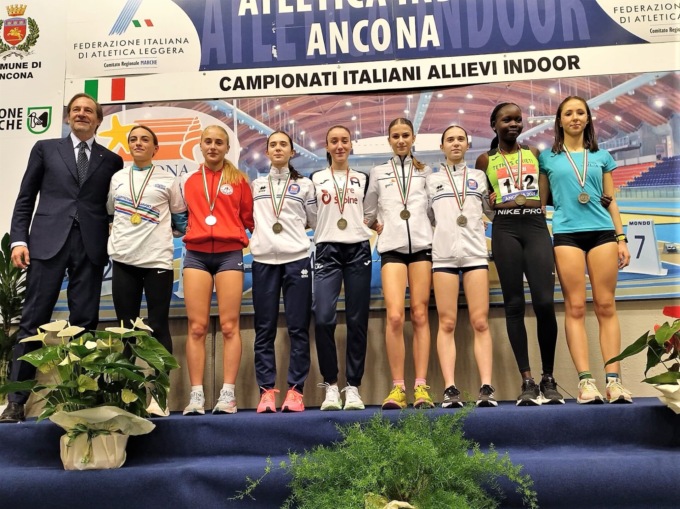 Estrada ancora protagonista ad Ancona agli Italiani indoor Allieve