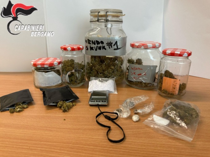 Cani antidroga fiutano stupefacenti nel bar, arrestato un dipendente