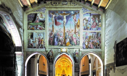 Alla scoperta del grande affresco della Crocifissione