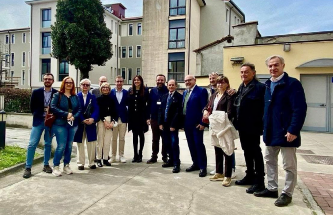L’assessore regionale Elena Lucchini in visita al “Caimi”
