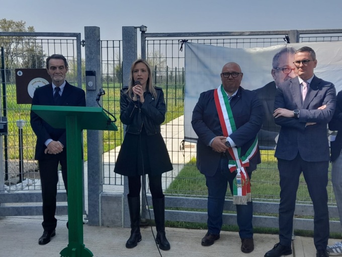 Inaugurato l’agrihub di Spirano, in memoria di Roberto Maroni