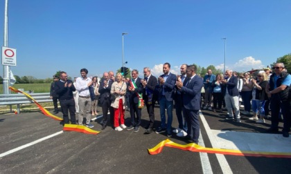 L'attesa è finita: inaugurata questa mattina la nuova tangenziale ovest di Boltiere