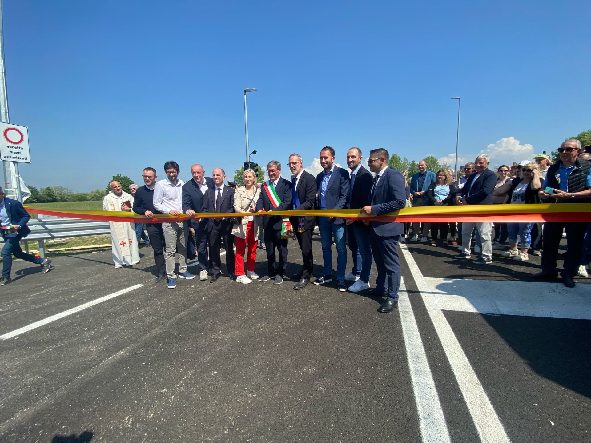 Boltiere inaugurazione tangenziale ovest