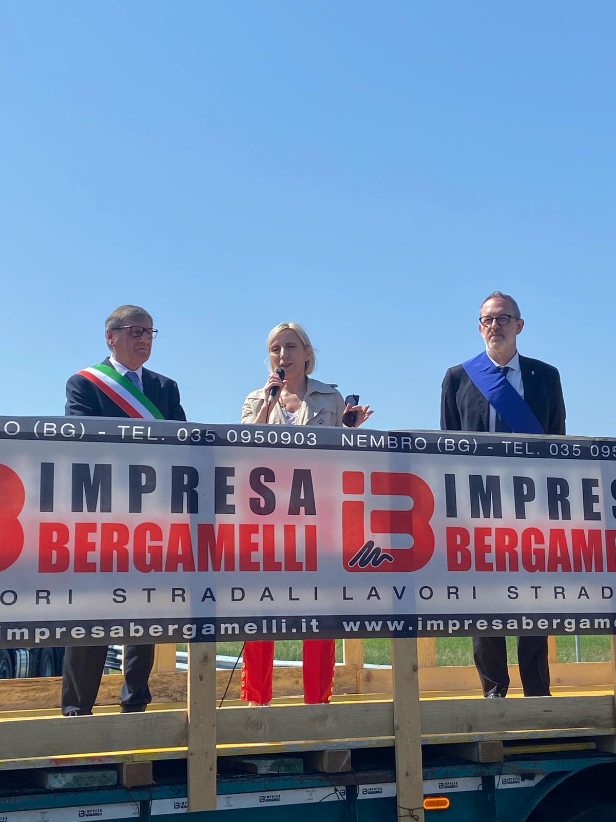 Boltiere inaugurazione tangenziale ovest