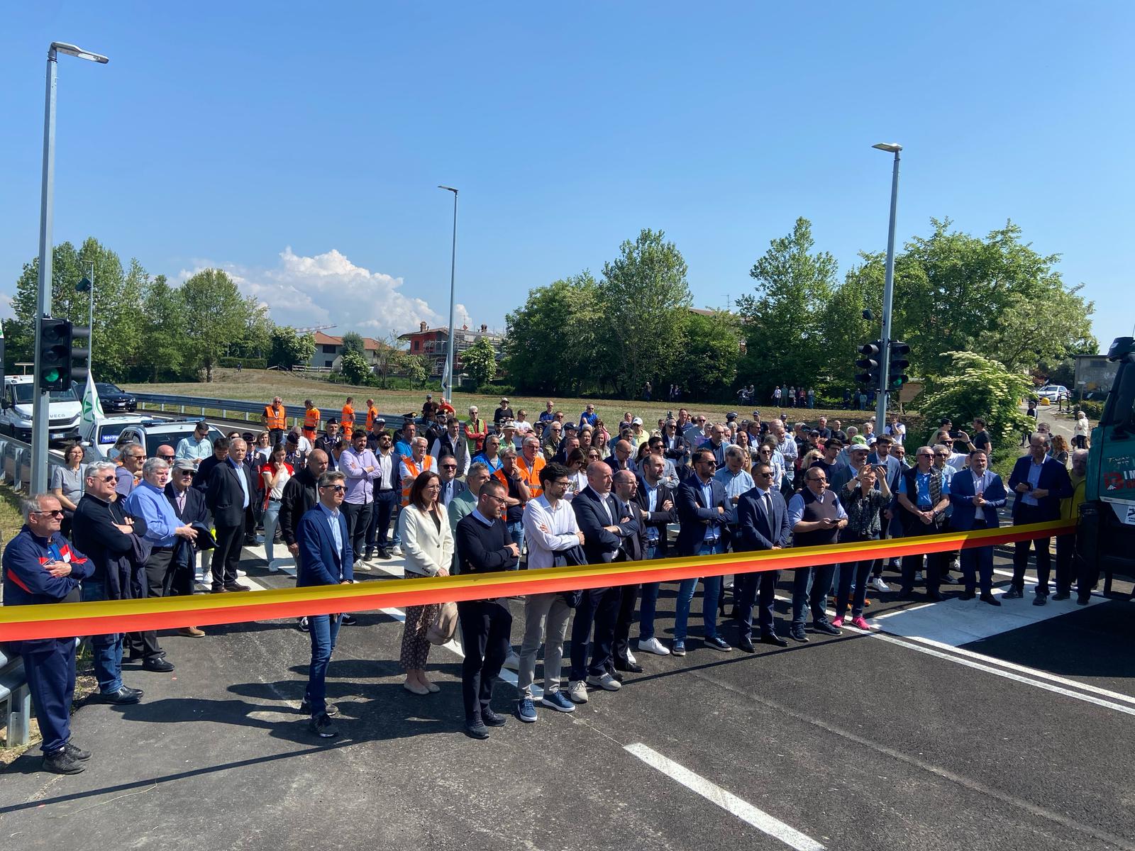 Boltiere inaugurazione tangenziale ovest