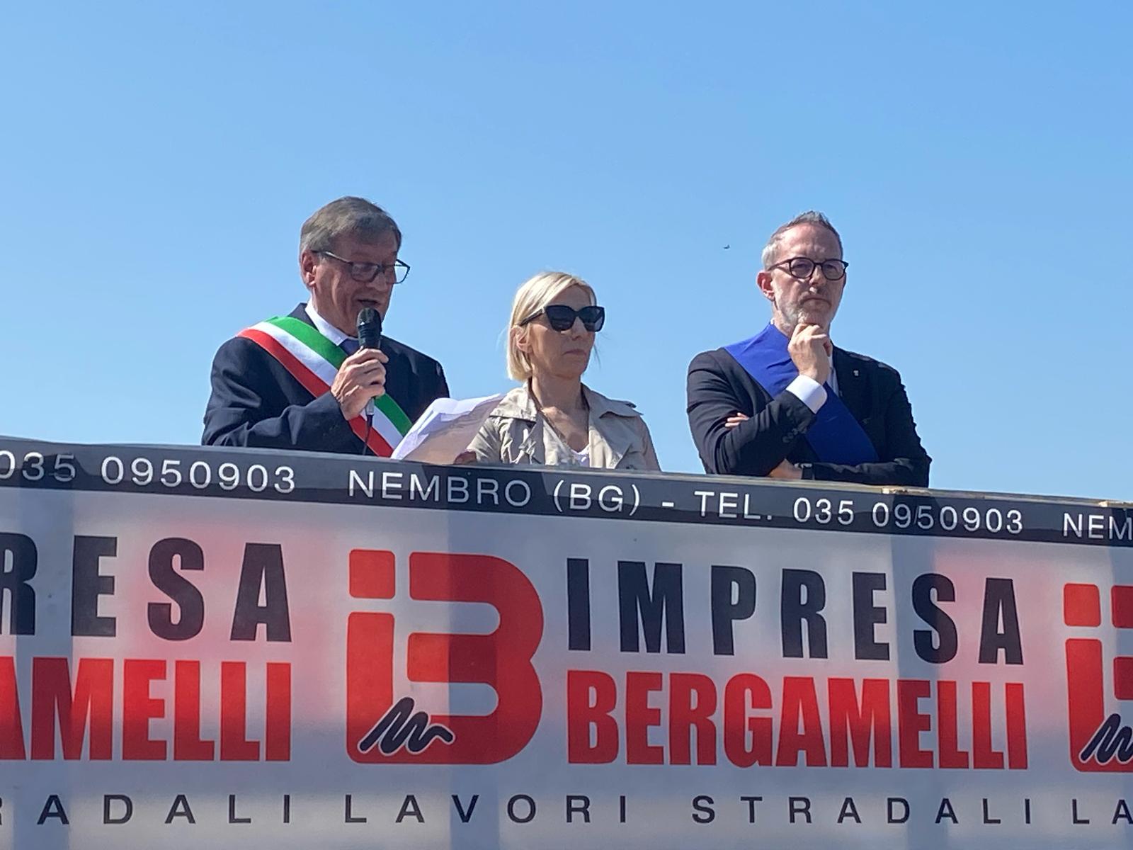 Boltiere inaugurazione tangenziale ovest