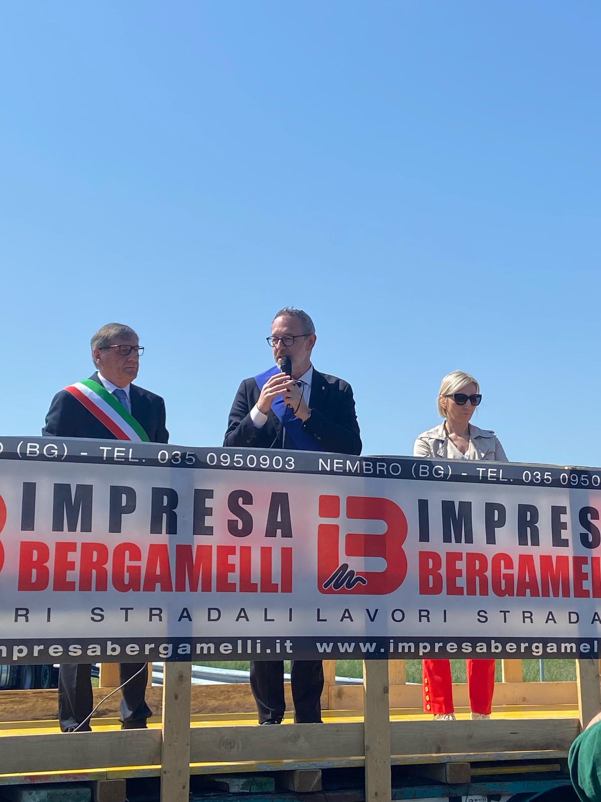 Boltiere inaugurazione tangenziale ovest