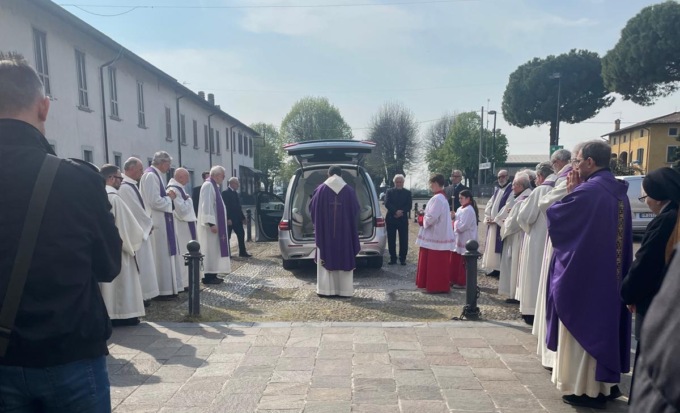 La comunità di Basella piange fra Sergio Teani