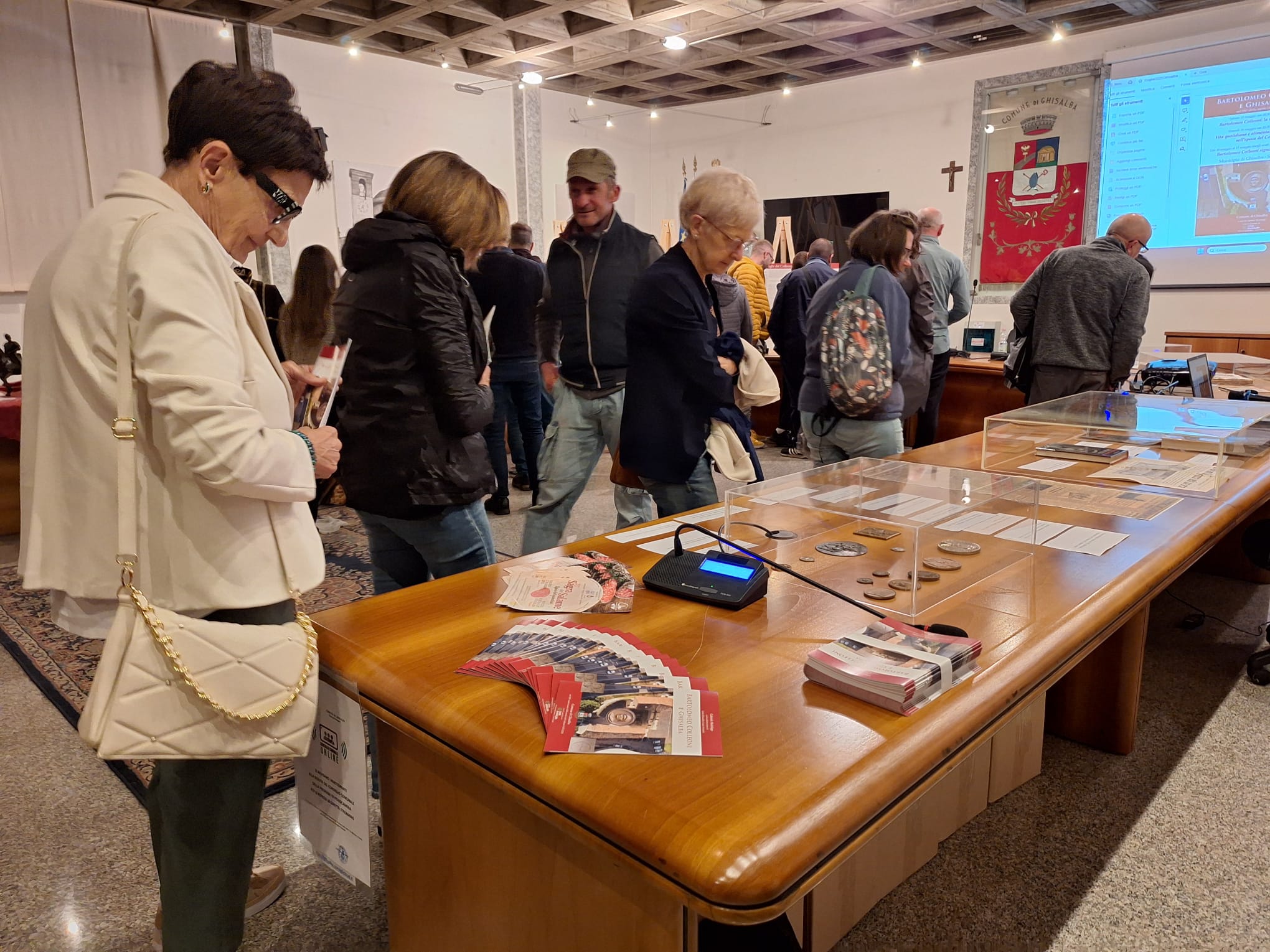 Ghisalba Cnferenza su Bartolomeo Colleoni e mostra