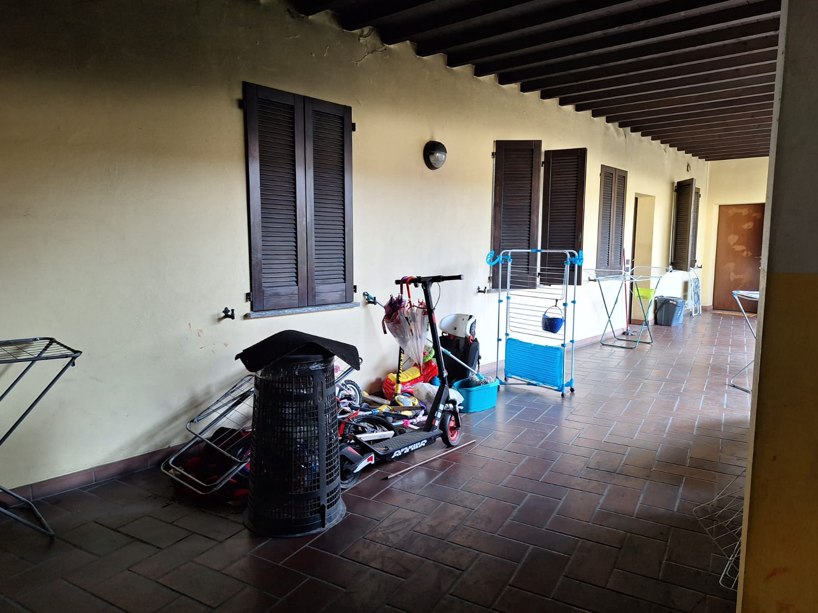 Boltiere Rogo in un condominio di vicolo Zanoli