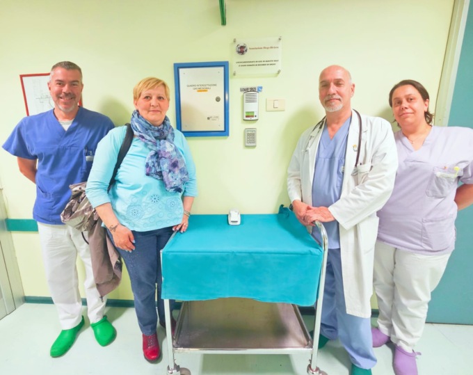 Un nuovo ecocardiografo per il “Maggiore” grazie all’associazione “Diego Rivera”