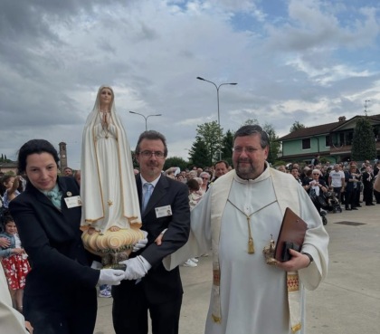 La Madonna di Fatima è a Spirano, gli ultimi giorni della statua sacra in paese