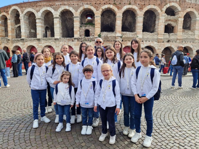 Anche le voci bianche dello “Stecchino d’oro” sul palco dell’Arena di Verona