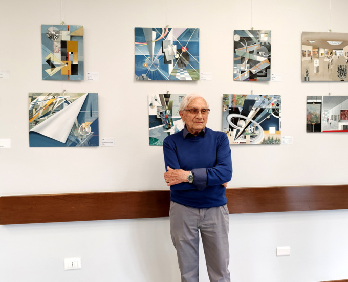 Pino Galimberti e le sue “architetture oniriche” hanno conquistato il paese