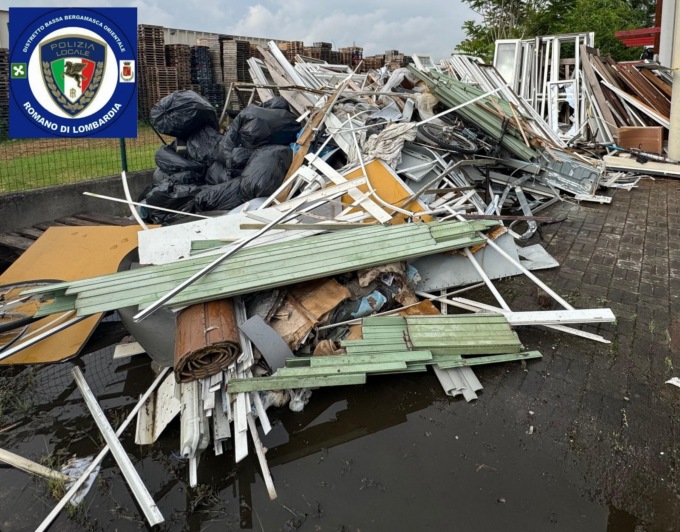 Deposito incontrollato di rifiuti: maxi sanzione di 6500 euro a imprenditore