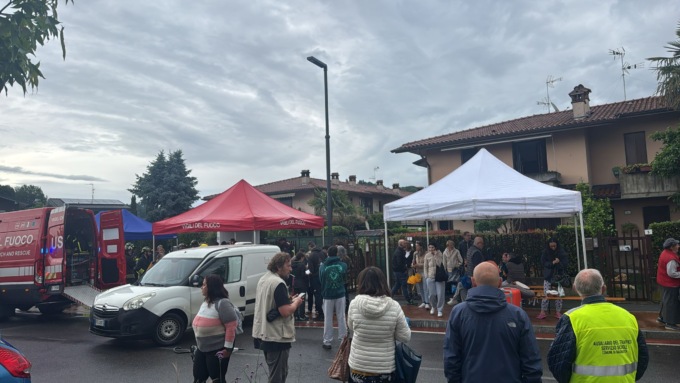 Esplosione in una villetta di Bagnatica: ustionati mamma e figlio