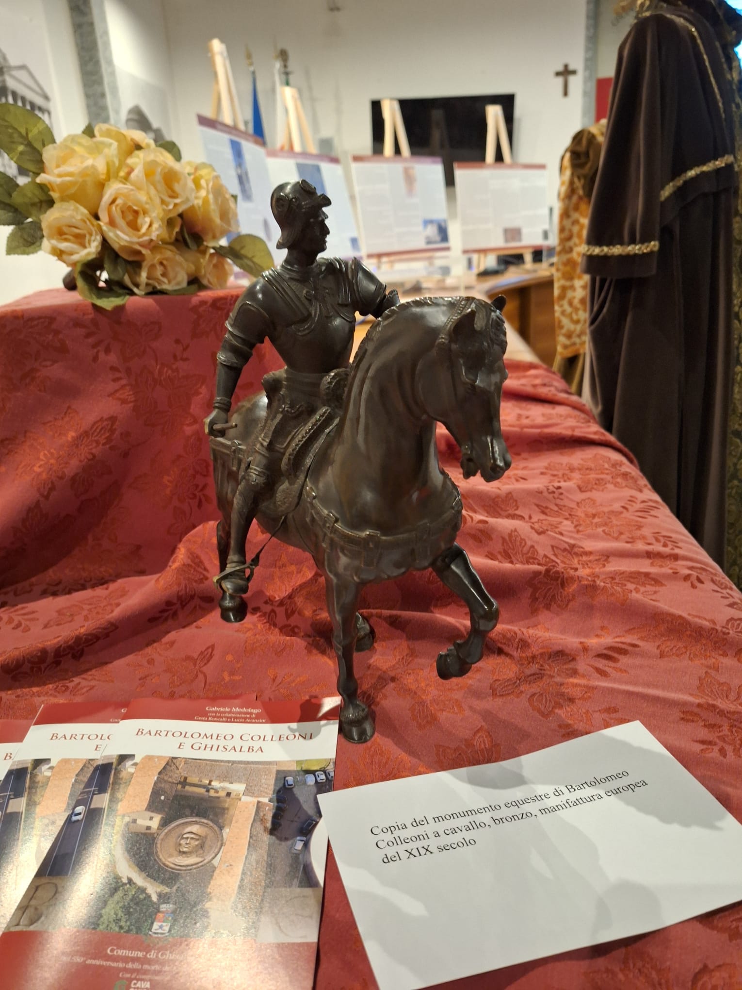 Ghisalba Cnferenza su Bartolomeo Colleoni e mostra