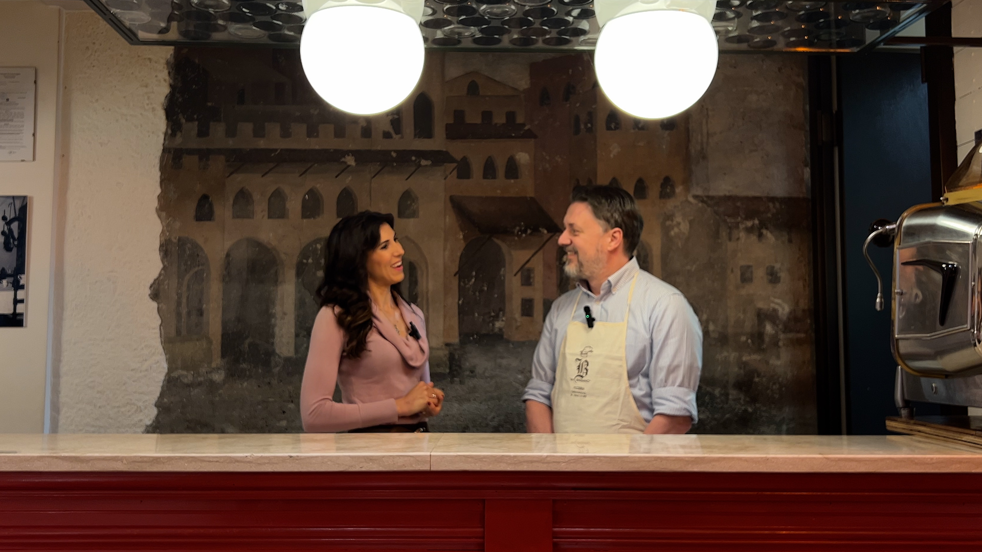 foto intervista pizzeria