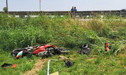 Auto contro moto, incidente sulla Francesca
