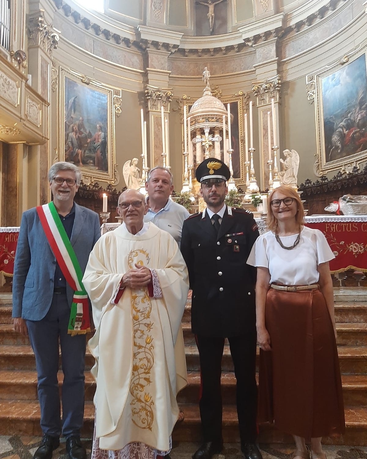 Verdello 50 anni di sacerdozio don Lucio Carminati