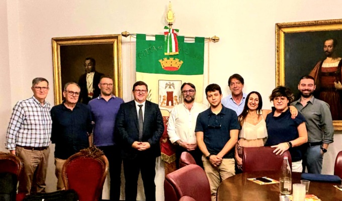 Confcommercio Umbria in visita a Treviglio per conoscere il Distretto del Commercio
