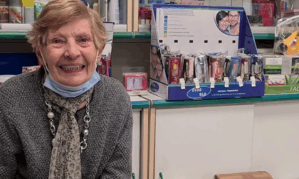 Addio alla storica cartolaia Vincenzina Pedroli