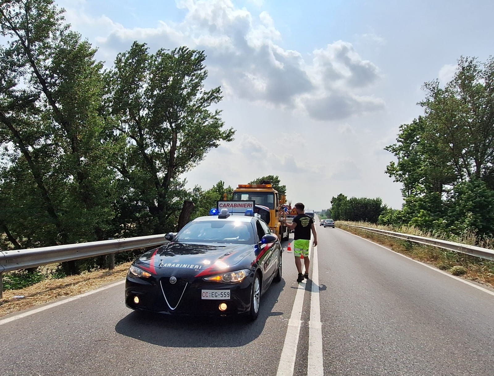 incidente caravaggio