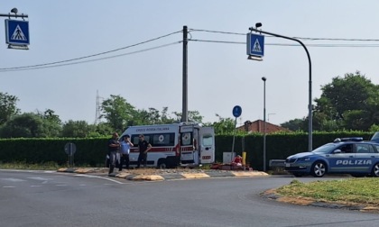 Investito in via Treviglio, ferito un 69enne