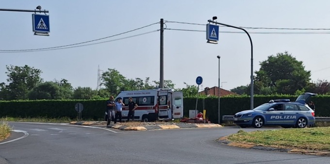 Investito in via Treviglio, ferito un 69enne