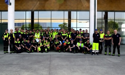 Simulazione d’emergenza ad Antegnate: in azione la Protezione Civile della Bassa