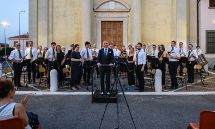 Concerto in piazza per celebrare gli 80 anni della banda "Santa Cecilia"
