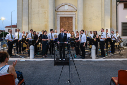 Concerto in piazza per celebrare gli 80 anni della banda “Santa Cecilia”