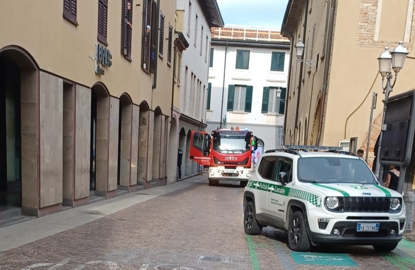 Caravaggio Esplosioni in via Fratelli Rosselli