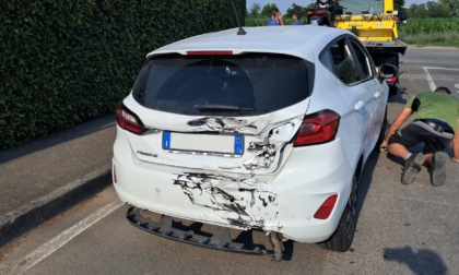 Schianto sulla Cremasca, due giovani feriti