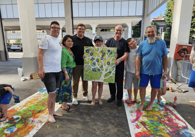 I colori dell’anima, l’integrazione delle persone con disabilità passa anche dalla pittura