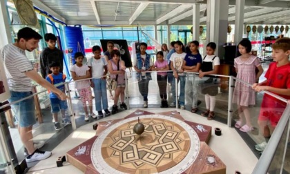 Una giornata al museo Explorazione per i bambini dell'associazione "Ti accompagno" di Treviglio