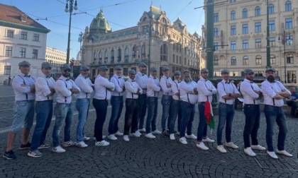 I "Fossili" del Treviglio Rugby alla conquista di Praga