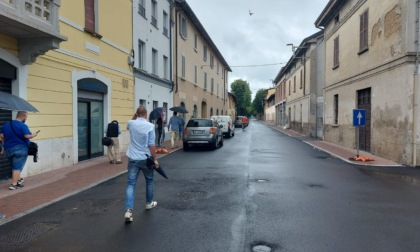 Via Mazzini a Treviglio, (quasi) conclusi i lavori di riqualificazione