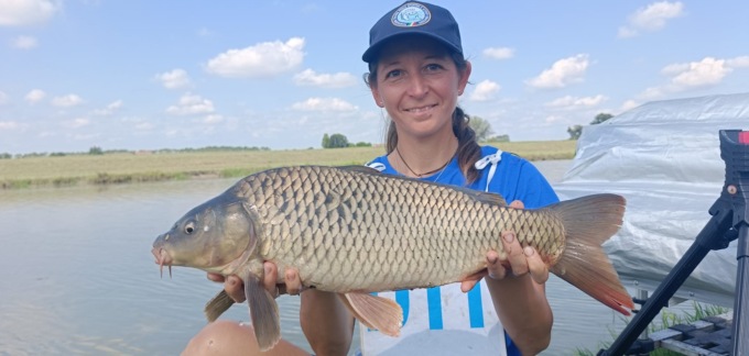 Alice Roglio “pesca” la medaglia d’oro con la Nazionale