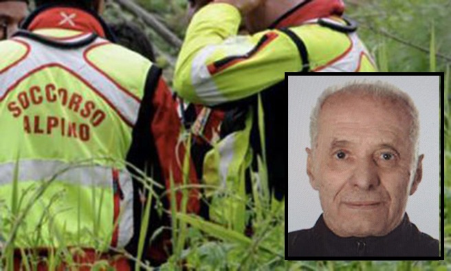 Trovato morto il fungaiolo Antonio Cappellini, era disperso in Val di Non da mercoledì