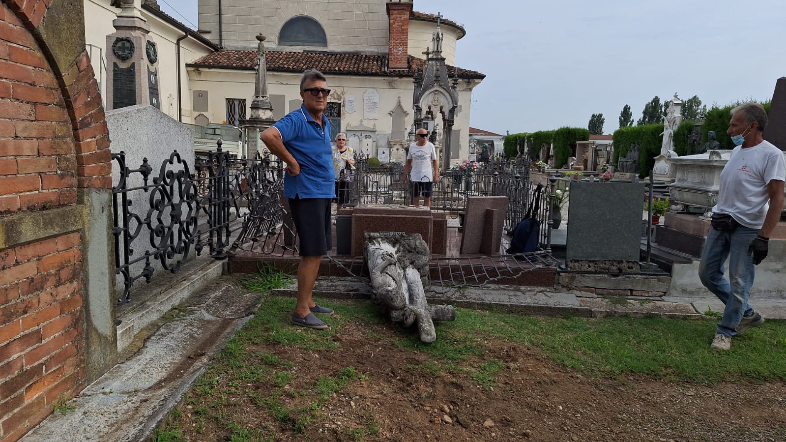 Tentato furto al cimitero di Caravaggio