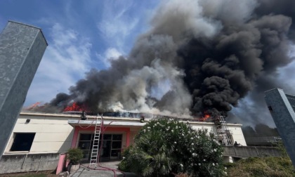Piscina comunale distrutta dall'incendio: danni per milioni di euro