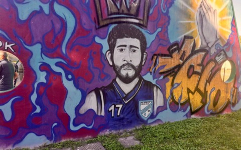 Un nuovo murales per ricordare il cestista  Mauro Aceti