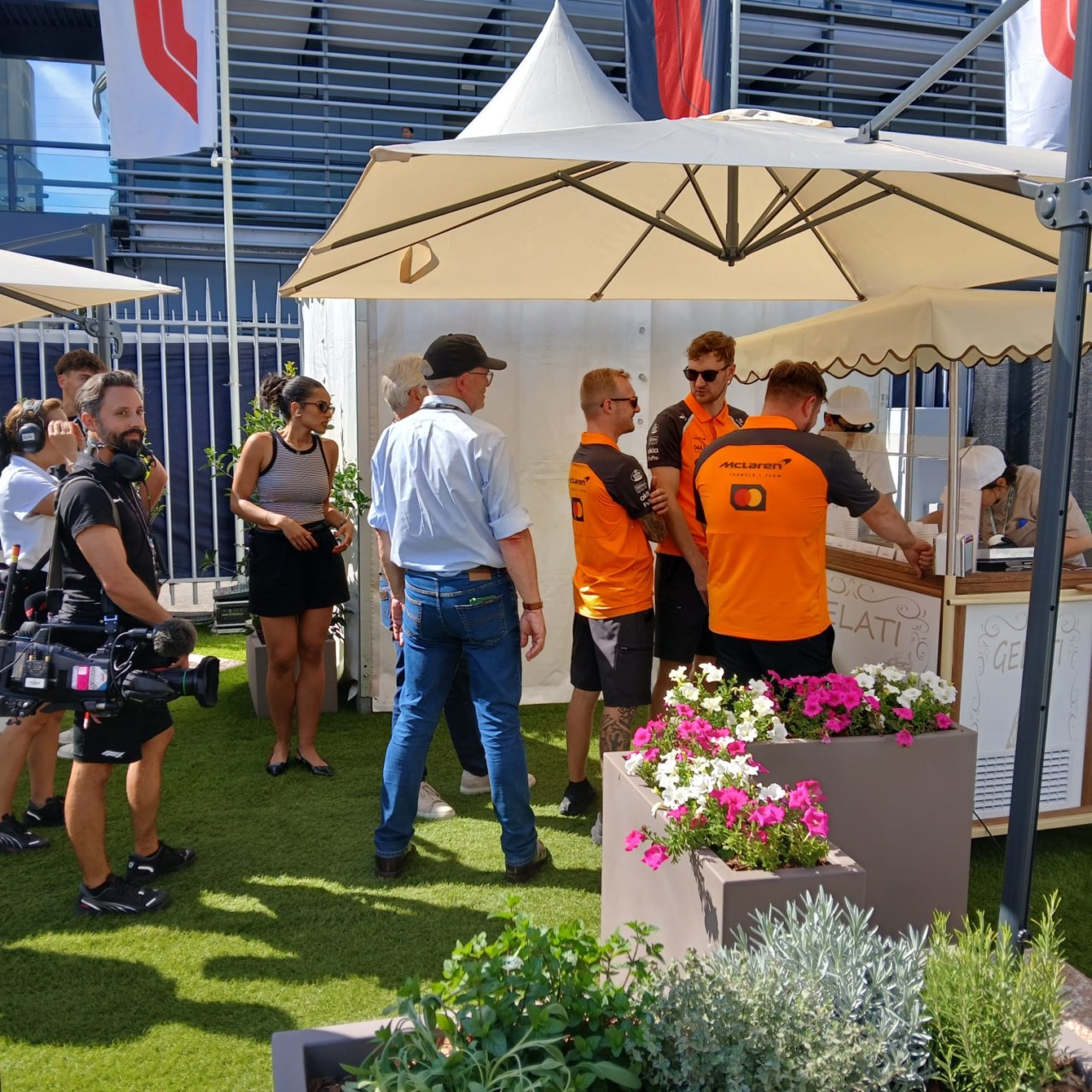 Il gelato della Bassa spopola al Gran Premio Formula 1 di Monza