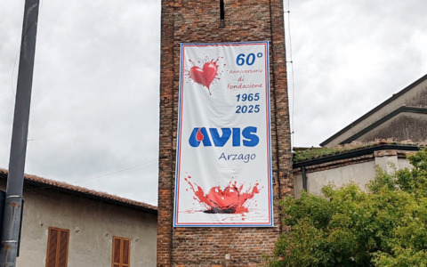 La sezione Avis compie 60 anni di attività, festa in paese
